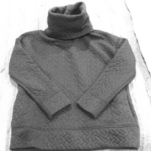 Gap Fit funnel neck sweatshirt gray